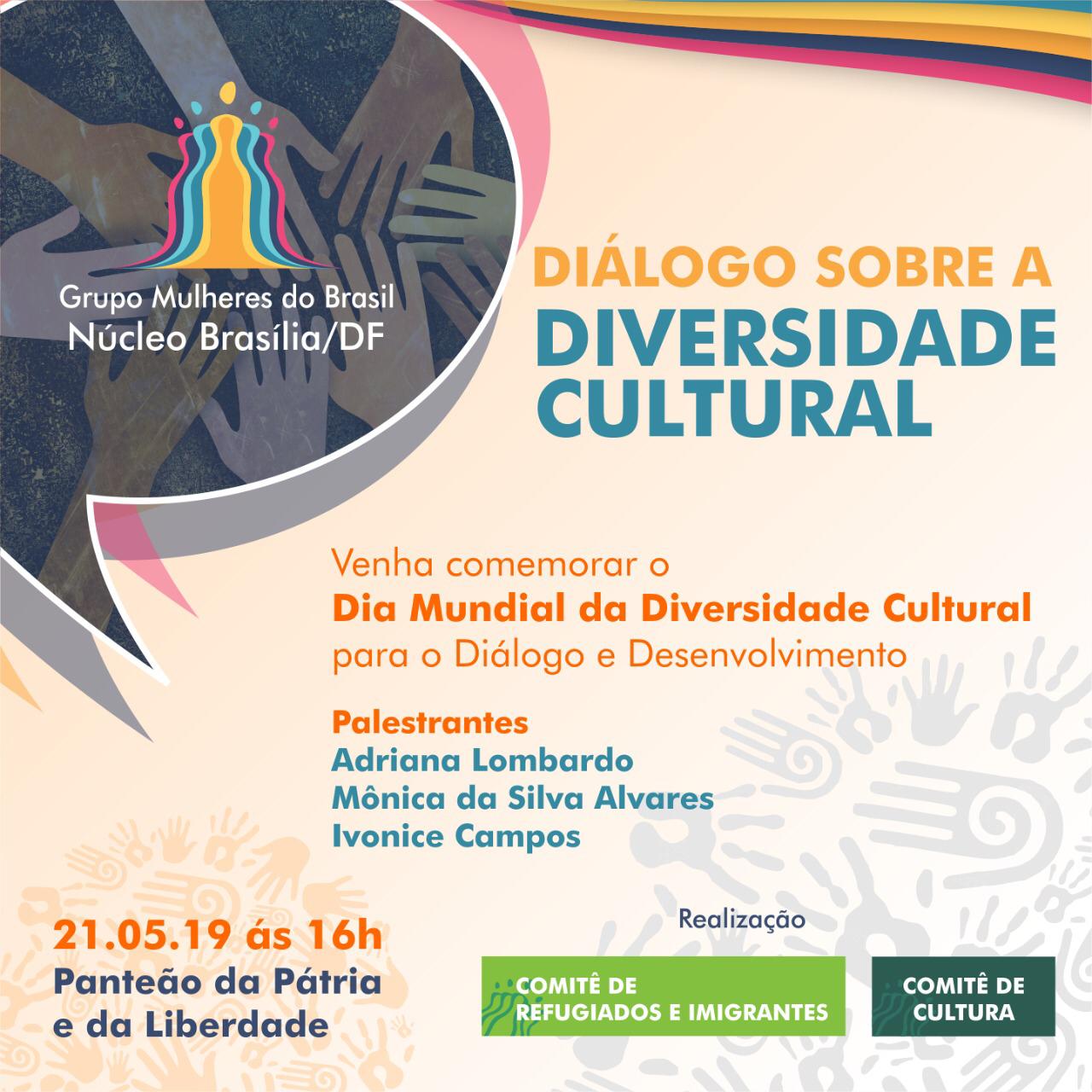 Dia Mundial da Diversidade Cultural para o Diálogo e o Desenvolvimento é celebrado em Brasília, no Panteão da Pátria